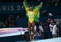 Rebeca Andrade conquista a prata no individual geral da ginástica artística