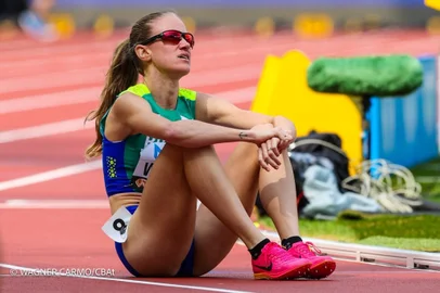 Jaqueline Weber, atletismo