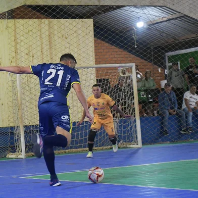 Lance de jogo entre Cerro Largo x SER Itacurubi pela Série Prata 2025.
