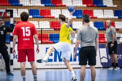 Brasil x Chile, handebol