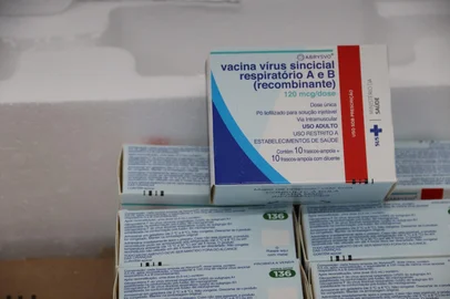 José Luís Zasso / Divulgação Serra receberá 3.674 doses de vacina contra o vírus causador da bronquiolite. Imunizantes são distribuídos pelo SUS para grávidas, a partir da 28ª semana de gestação <!-- NICAID(16180472) -->