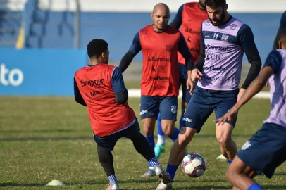 Treino do Esportivo para mais um confronto pela Série D do Brasileiro.<!-- NICAID(14849762) -->