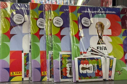 álbum da copa do mundo de 2026 vendido em Pelotas<!-- NICAID(16276233) -->