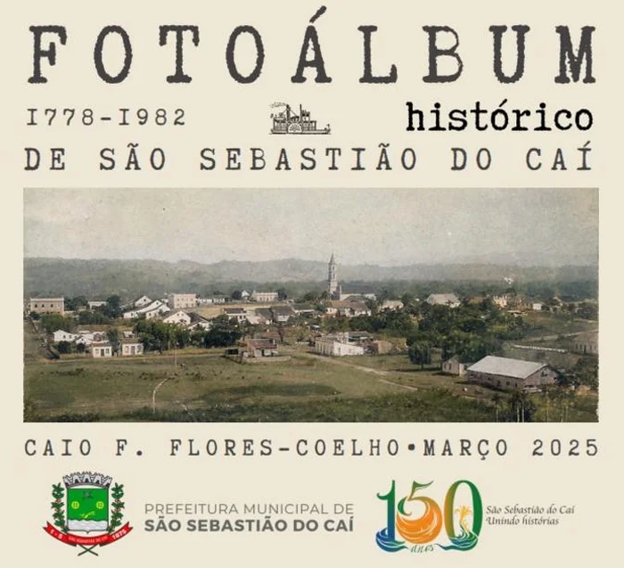 Fotoálbum histórico de São Sebastião do Caí / Reprodução Fotoálbum histórico de São Sebastião do Caí / Reprodução