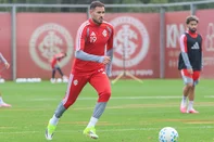 Sanabria em treino do Inter<!-- NICAID(16352005) -->