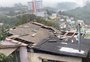 Temporal destelhou 78 casas em Caxias do Sul