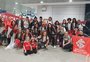 Gurias Coloradas são recepcionadas pela torcida após classificação histórica 