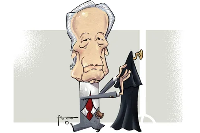 FRASES DA SEMANA: caricatura do ministro do STF, Ricardo Lewandowski (online)<!-- NICAID(15402977) -->