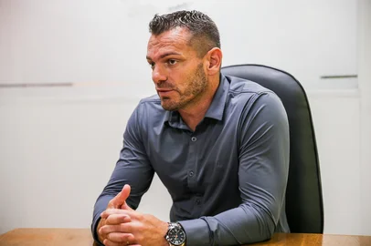 CAXIAS DO SUL, RS, BRASIL, 30/01/2026. wagner Petrini preside a Câmara de Vereadores de Caxias do Sul em 2026. (Neimar De Cesero/Agência RBS)<!-- NICAID(16214966) -->