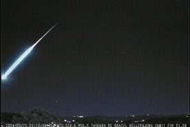 Meteoro fireball passa pela região central do RS<!-- NICAID(15714957) -->