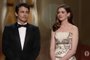 James Franco e Anne Hathaway no Oscar 2011<!-- NICAID(14759547) -->