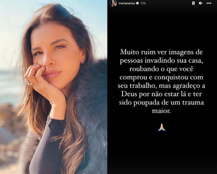 @marianarios Instagram / Reprodução @marianarios Instagram / Reprodução