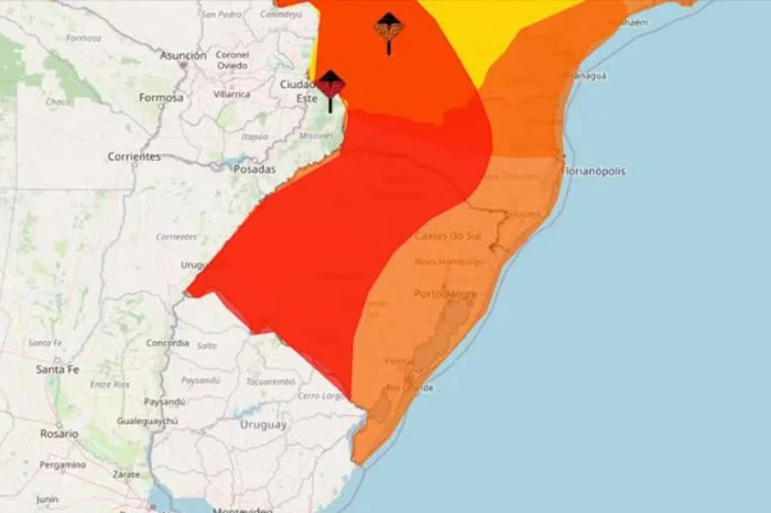 Instituto Nacional de Meteorologia (Inmet / Reprodução