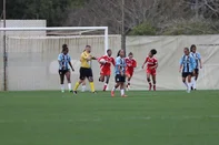 ELDORADO DO SUL, RS, BRASIL, 24-08-2025: Internacional x Grêmio no futebol feminino válido pelo Campeonato Gaúcho. O clássico também vale a liderança da competição. Foto: Renan Mattos / Agência RBS<!-- NICAID(16108967) -->