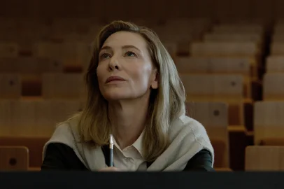 Cate Blanchett no filme Tár(2022), de Todd Field.<!-- NICAID(15360294) -->