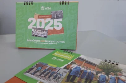 Última edição do calendário da Apae está à venda; saiba onde comprar<!-- NICAID(15940484) -->