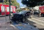 Homem fica ferido após colisão entre dois carros no centro de Caxias