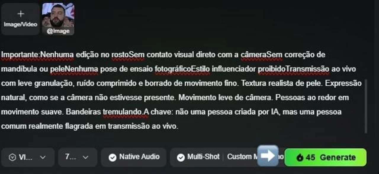 Reprodução/Kling AI