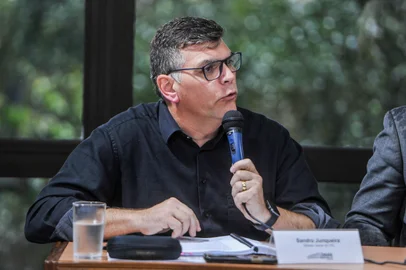 CAXIAS DO SUL, RS, BRASIL, 16/10/2023. Depoimento do diretor-geral do HG, Sandro Junqueira, à CPI da Saúde. (Neimar De Cesero/Agência RBS)Indexador: NEIMAR DE CESERO<!-- NICAID(15570280) -->