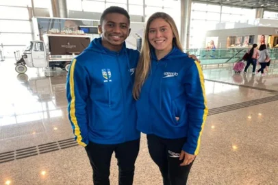 Isaac Souza e Luana Lira