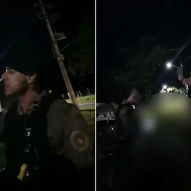 TORRES, RS, BRASIL - 30/04/2026 - Oito policiais da Brigada Militar foram afastados por suspeita de tortura física e psicológica, fraude processual e falsidade ideológica. Os fatos teriam ocorrido em maio de 2025 (Foto: Reprodução/Reprodução)<!-- NICAID(16276794) -->