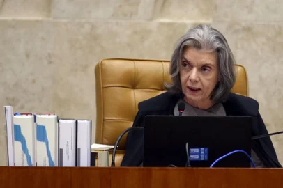 Presidente do Supremo Tribunal Federal (STF), ministra Cármen Lúcia, durante sessão plenária.<!-- NICAID(13577723) -->