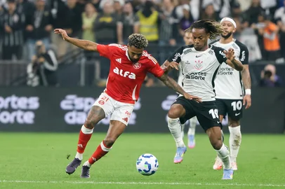 Corinthians vs Internacional na NeoQuimica Arena pelo Brasileirão Série A 2025 - Foto: Ricardo Duarte/SC Internacional/DivulgaçãoIndexador: ricardo duarte<!-- NICAID(16029407) -->