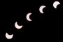 Eclipse solar anular em Brasília, Brasil. 14 de outubro de 2023<!-- NICAID(15569037) -->