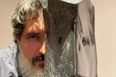 Obras esculpidas em basalto assinadas por Alex Nuñes, compõem nova exposição na Casa das Artes, em Bento Gonçalves<!-- NICAID(16054954) -->
