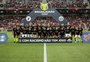 Jogadores do Grêmio e do Athletico-PR participam de campanha contra o racismo