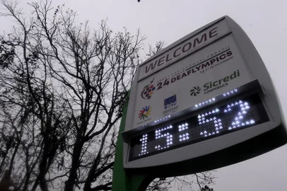 CAXIAS DO SUL, RS, BRASIL, 09/08/2022 - Prefeitura abre edital para 40 relógios digitais.  (Marcelo Casagrande/Agência RBS)<!-- NICAID(15170623) -->