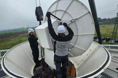 Novo radar meteorológico do Rio Grande do Sul foi testado em Praga, República Tcheca, antes de vir para o Brasil. Foto: Defesa Civil / Divulgação<!-- NICAID(15790602) -->