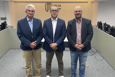 Luciano Hocsman, reeleito presidente da FGF, Federação Gaúcha de Futebol<!-- NICAID(15345404) -->