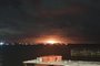 Flare do Polo Petroquímico de Triunfo provoca clarão na Capital e Região Metropolitana - Ian Tâmbara/Agência RBS<!-- NICAID(15213353) -->