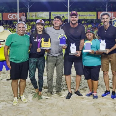 Vôlei de praia, medalhistas Londres-2012