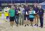 Medalhistas olímpicos do vôlei de praia em Londres 2012 são homenageados pela CBV