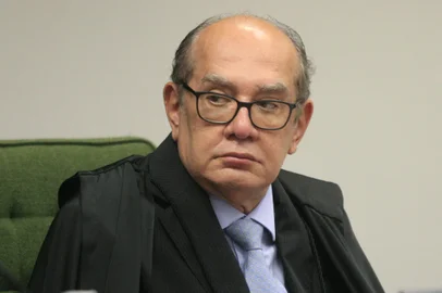 Gilmar Mendes durante sessão na 2ª turma do STF.<!-- NICAID(15299004) -->