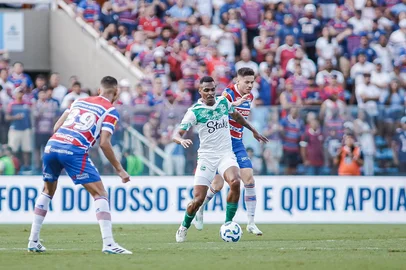 Fortaleza x Juventude, no Estádio Presidente Vargas, em Fortaleza (CE). Jogo válido pela oitava rodada do Brasileirão.<!-- NICAID(16034582) -->