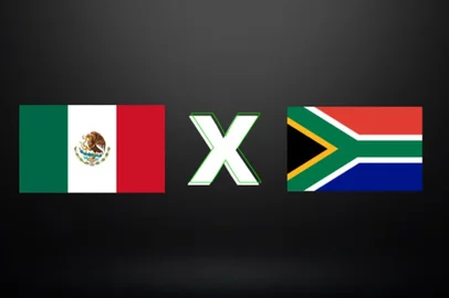 Arte GZH escudos, copa do mundo, méxico, áfrica do sul