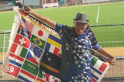 Divulgação / Arquivo pessoal Henry Plaate, Curaçao, Copa do Mundo<!-- NICAID(16294795) -->