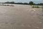 Com a chuvarada água invade lavoura de arroz em Novo Cabrais<!-- NICAID(15749436) -->