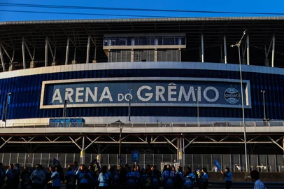 Renan Mattos / Agencia RBS PORTO ALEGRE, RS, BRASIL, 24-09-2025: Grêmio x Botafogo válido pelo Campeonato Brasileiro Série A 2025, na Arena. Foto: Renan Mattos / Agência RBS<!-- NICAID(16132000) -->