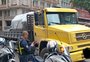 Motorista de caminhão é flagrado embriagado e com CNH suspensa no centro da Capital