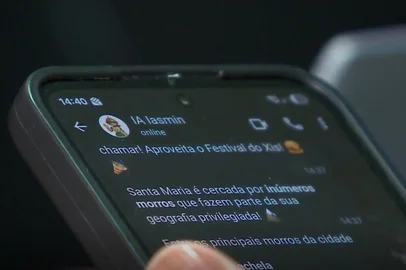 A iniciativa de IA chamada de Iasmin foi criada a partir do movimento “Santa Maria Tem!” para responder questões sobre história, cultura, serviços, eventos e mais.  