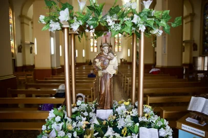 Porto Alegre, RS, Brasil - Preprativos para Festa de Santo Antônio na Paróquia de Santo Antônio, na capital.Indexador: Jeff Botega<!-- NICAID(15453967) -->