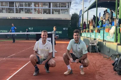 Gregoire Jacq, Orlando Luz, tênis