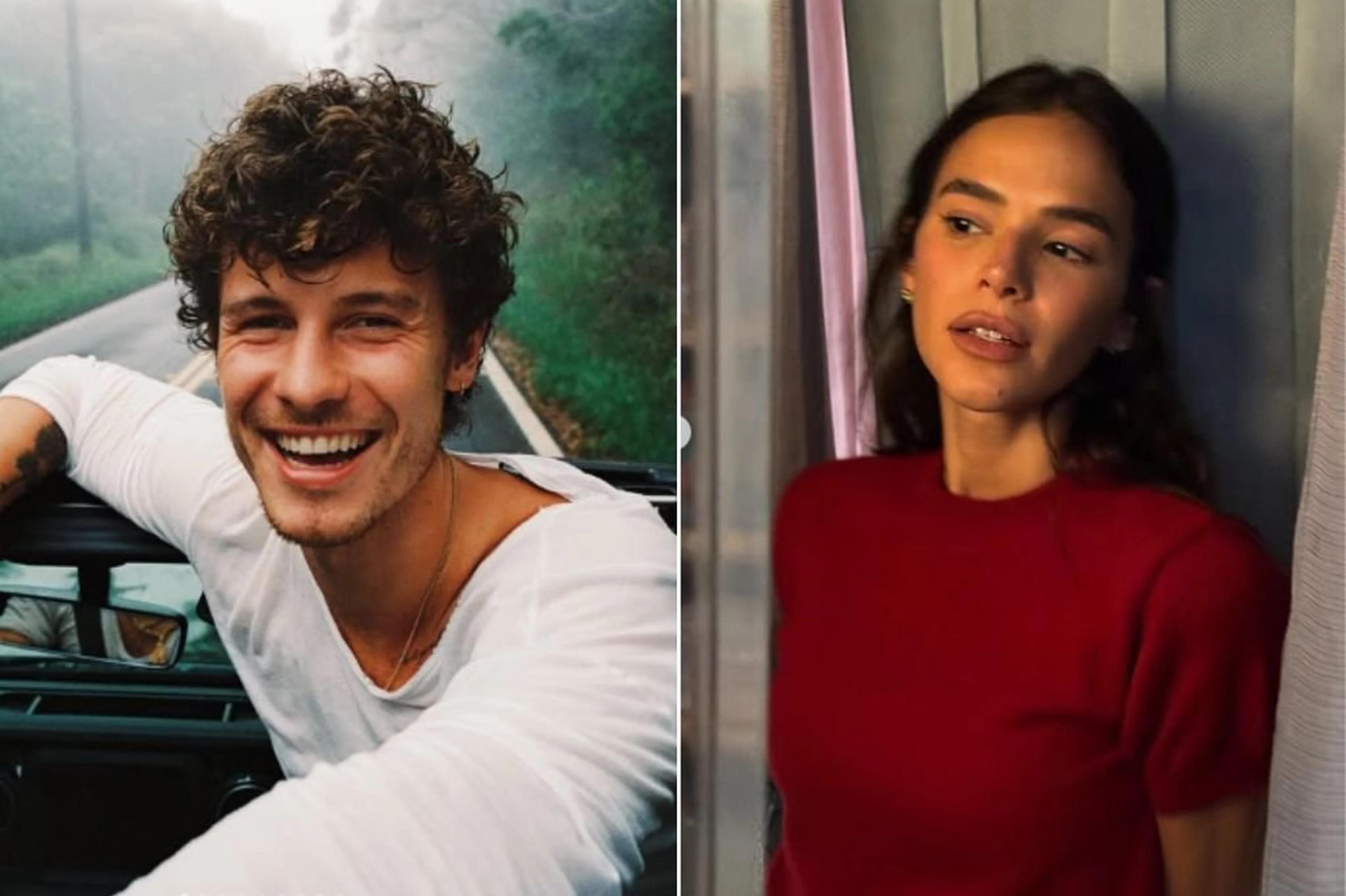 Reprodução/@shawnmendes / @brunamarquezine