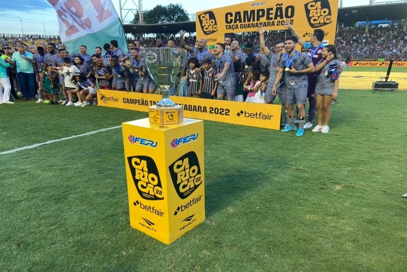 Fluminense, campeão Taça Guanabara 2022