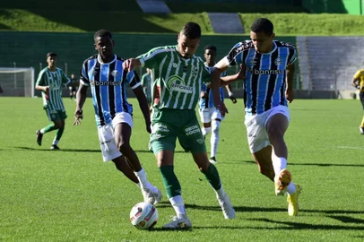 Juventude 2x5 Grêmio, final do Gauchão Sub-20, jogo de ida, no Alfredo Jaconi.<!-- NICAID(15508920) -->