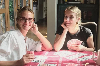 Julia Roberts e Emma Roberts<!-- NICAID(15696223) -->
